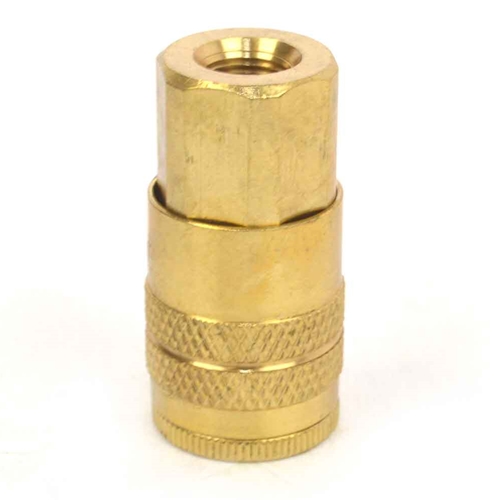 1/4" x 1/8" FPT Industrial Brass Coupler Reducer
 - 50 Pack Bulk