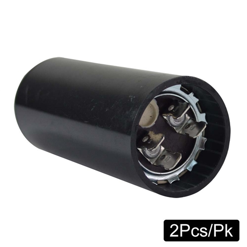 (TMT Only)  CD60 40-48 MFD +/-5% 50Hz/60Hz AC 360V Cylinder Motor Starting Capacitor - 2/Pack