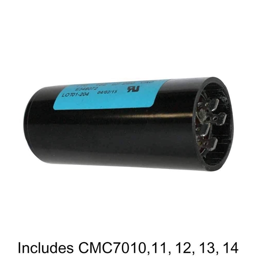 (TMT Only)  CD60 40-48, 60-72, 110-132, 100-120, 120-144 MFD +/-5% 50Hz/60Hz AC 250V Cylinder Motor Starting Capacitor Kit