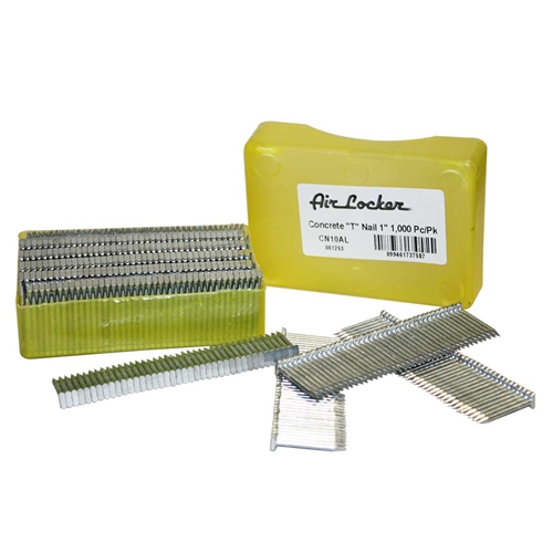 (TMT Only)  1 Inch Concrete T-Nails (2 Packs of 1000/Pack)