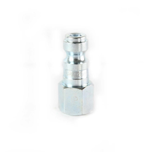 1/4" x 1/8" FPT Automotive Coupler Plug - Silver - Display Pack