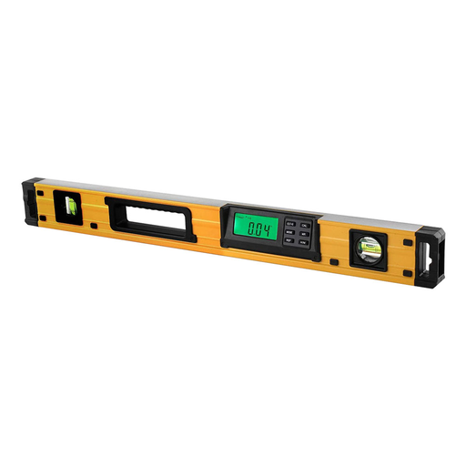 24" Digital Level with Bubble & Memory Function - LCD Screen with backlight - IP54
