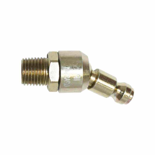 1/4" body x 1/4" MPT Automotive Swivel Plug - 25 Pack Bulk