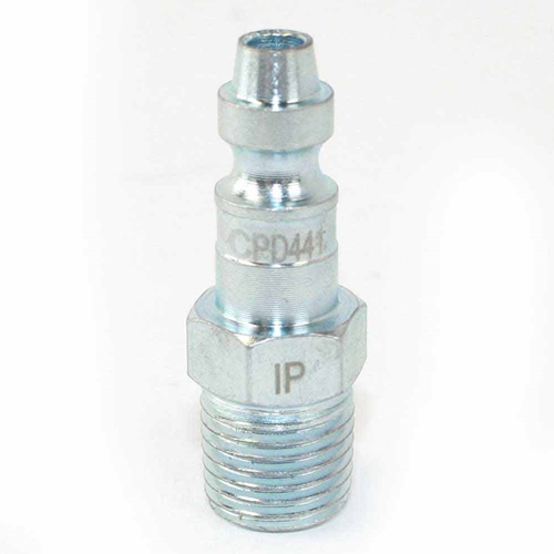 1/4" x 1/4" MPT Diamond U Series Coupler Plug - Six Display Pack