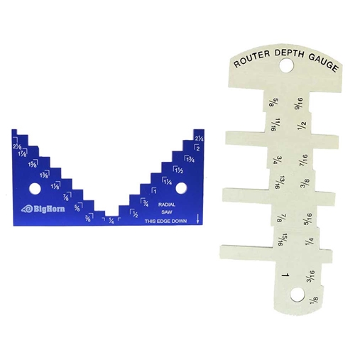 Router and Saw Depth Guage Kit