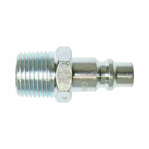 3/8" x 1/2" MPT Industrial Coupler Plug Reducer
 - 100 Pack Bulk