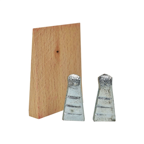Corrugated Steel Wedges with Wood Piece For Hammer Handles