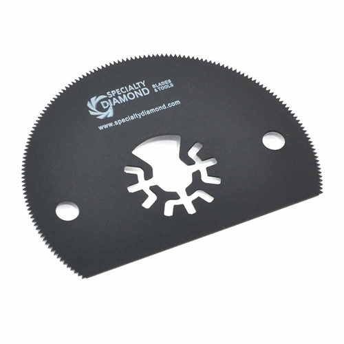 80mm Semi-Circular saw  Blade  Compatible with Fein Multimaster, Dremel, Bosch, Craftsman, Ridgid Oscillating Tools  / 1pk