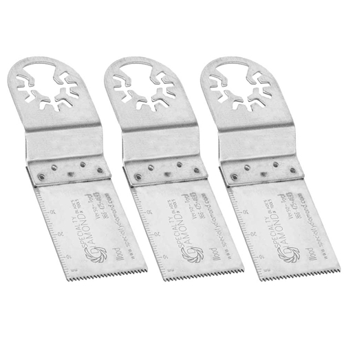 30mm Stainless Steel Saw  Blade Compatible with Fein Multimaster, Dremel, Bosch, Craftsman, Ridgid Oscillating Tools  / 3pk