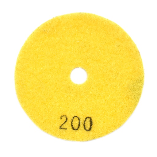 Resin Diamond Polishing Pad,  3" 200 Grit