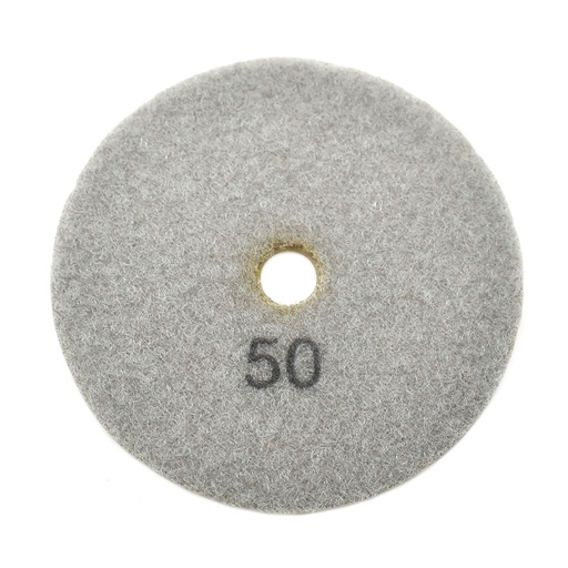 Resin Diamond Polishing Pad,  3" 50 Grit