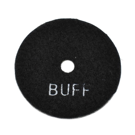 3" Black Buffing Polishing Pad