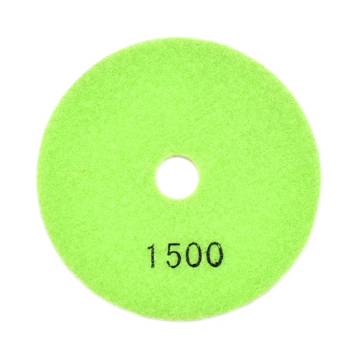 Resin Diamond Polishing Pad,  4" 1500 Grit
