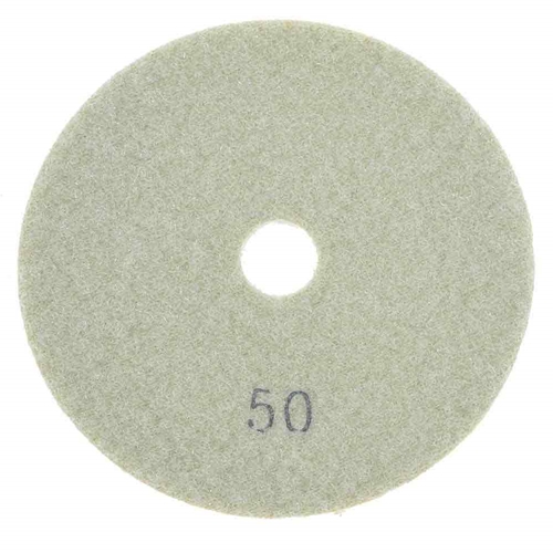Resin Diamond Polishing Pad,  4" 50 Grit