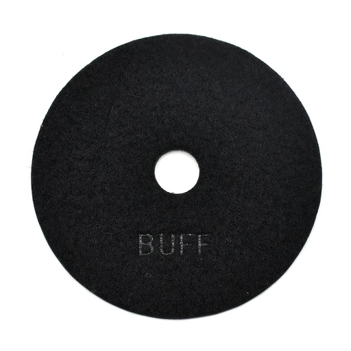 4" Black Buffing Polishing Pad