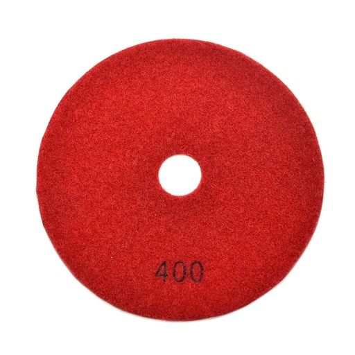Resin Diamond Polishing Pad,  5" 400 Grit
