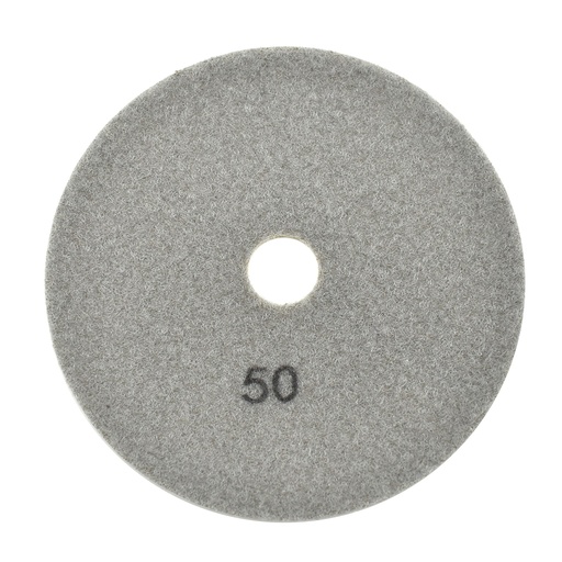 Resin Diamond Polishing Pad,  5" 50 Grit
