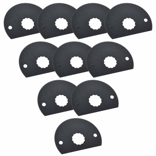 80mm Semi-Circular HSS  Saw Blade for Fein Supercut Oscillating Tool   /   10pk
