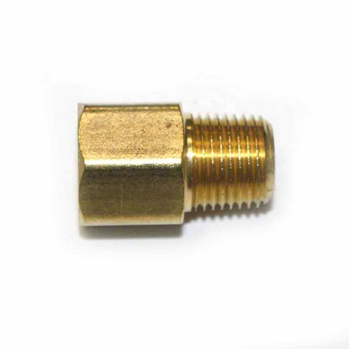 1/8" MPT x 1/8" FPT Brass Hex Bushing - Six Display Pack