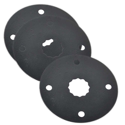 80mm Circular HSS Saw Blade for Fein Supercut Oscillating Tool   /  3 Blade Pack
