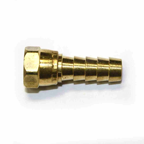 1/4" FPT x 3/8" Female Swivel Barb Connector (1 piece) - 25 Pack Bulk