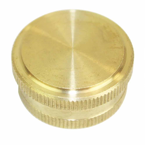 3/4" Garden Hose Cap - Die Cast Brass