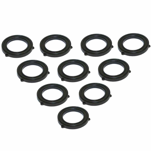 5/8" ID x 1" OD x 1/8" Thick Rubber Garden Hose Washer- 10/Pk
