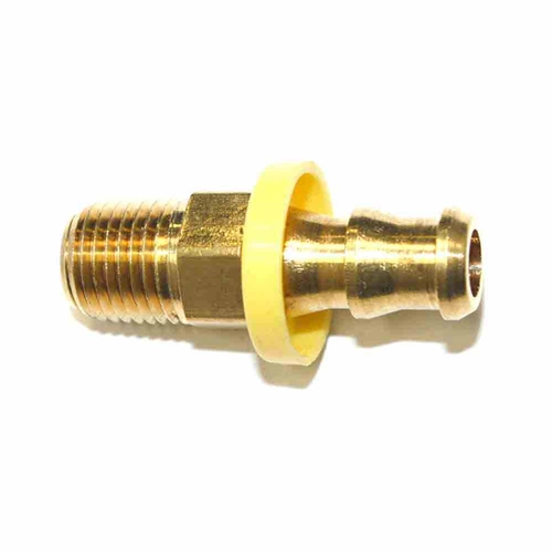 1/4" MPT x 3/8" Male push-lock barb - 100 Pack Bulk