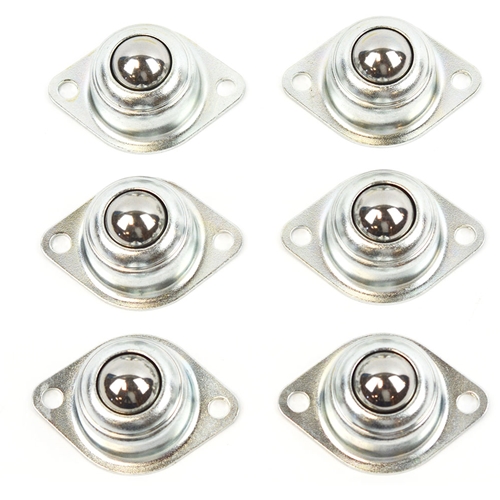 5/8" Conveyor Roller Ball Transfer Bearings, Set of 6 (28504)