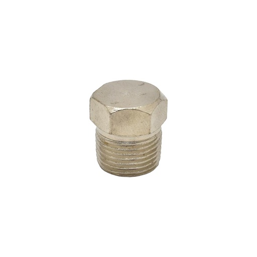 3/8" MPT Steel Hex Plug - Single Display Pack