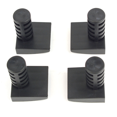 Plastic Bench Dog (Set of 4) (808-0514)