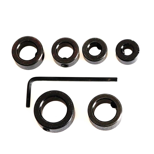6 Piece 3/16-Inch to 1/2-Inch Drill Stop Set 