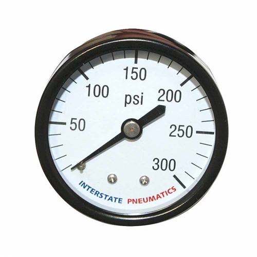 2"          300 PSI 1/4" NPT Rear Mount Pressure Gauge