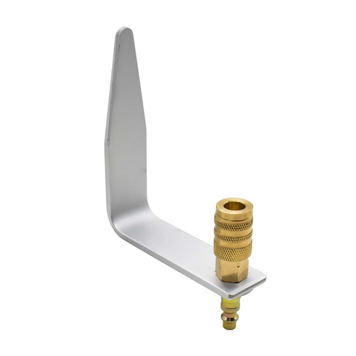 “L” Shaped Rafter Hook With 1/4” Industrial Plug and 1/4” Industrial Brass Coupler