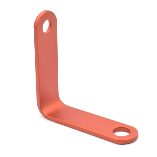 1/4" & 3/8" Hole "L" Shaped Rafter Hook (Aluminum) for Nail Guns - Red