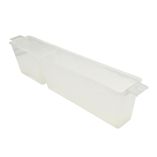 Beekeeping Portable Rectangle Plastic Feeder - 17-1/2" x 3" x 4" Height  -Large