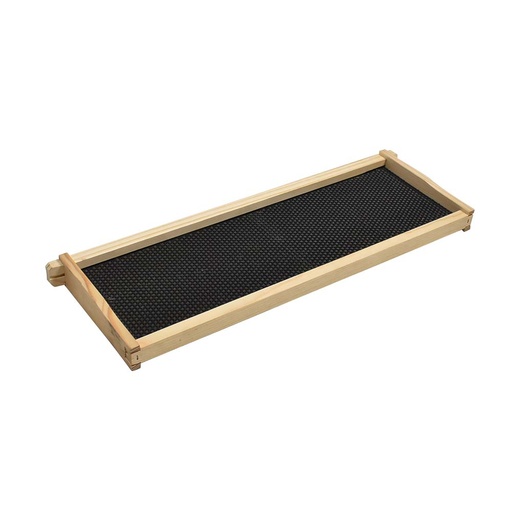 Beekeeping Beehive Body Super Foundation Deep Wood Frame with Plastic Wax Foundation Sheet (Small)