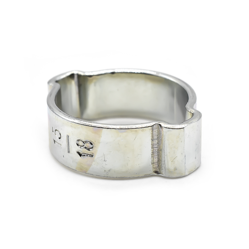 (FOR ORDERING ONLY) - 15-18 mm Double Ear Steel Hose Clamp, zinc plated 