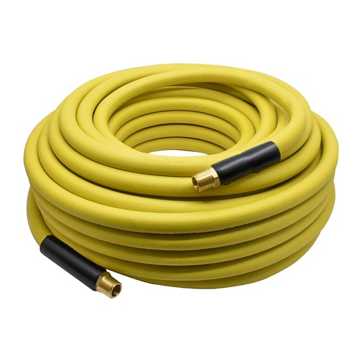 1/4" 50 ft Yellow Rhino Rubber Hose WP 300 PSI (1/4" NPT)