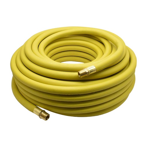 1/2" 100 ft Yellow Rhino Rubber Hose WP 300 PSI (1/2" NPT)