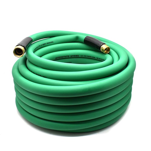 3/4" 75 ft Green PVC Water Hose