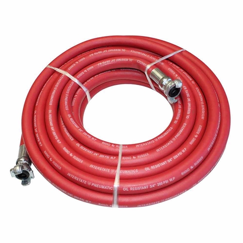 3/4" x 100 ft 300 PSI Jack Hammer Red Rhino Rubber Hose
