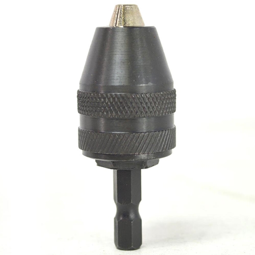 Mini (1/32" - 5/16") Keyless Drill Chuck with 1/4" Hex Shank Adapter