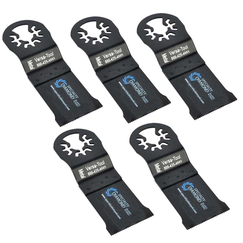 35mm Bi-Metal Blade Compatible with Fein Multimaster, Dremel, Bosch, Craftsman, Ridgid Oscillating Tools  / 5pk
