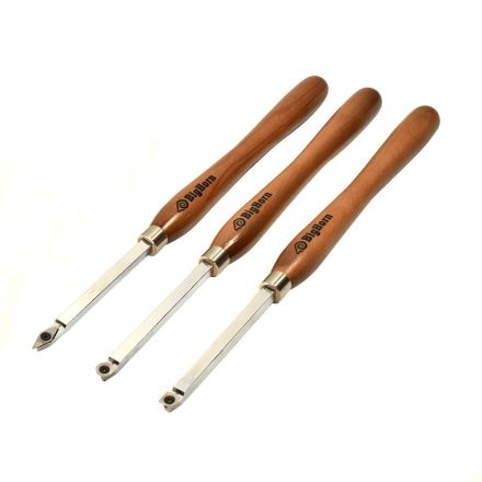 3 Piece Carbide Woodturning Tool Set