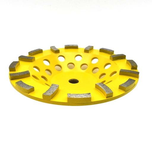 7" Grinding Turbo Cup Wheel (Steel Body) with 5/8"-11 Threads