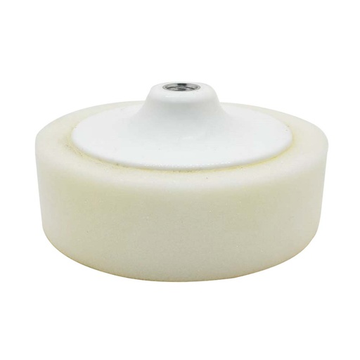 6" White Compounding Pad 5/8"-11 UNC thread