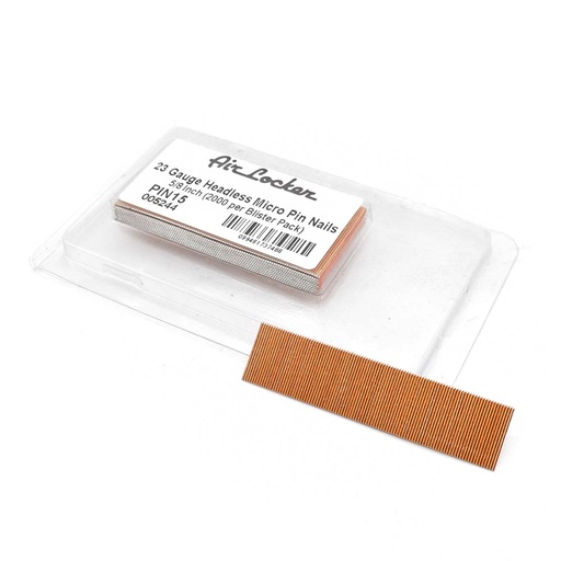 23 Gauge 5/8 Inch Headless Micro Pin Nails (2000 per Blister Pack)
