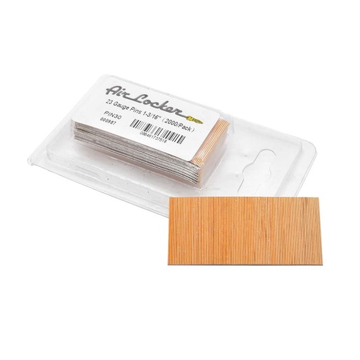 23 Gauge 1-3/16 Inch Micro Pin Nails (2000 per Blister Pack)
