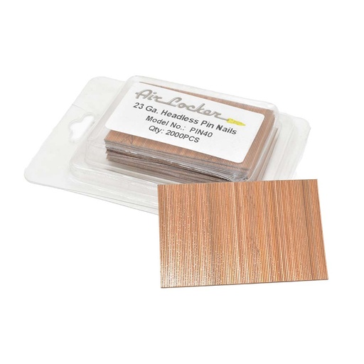 23 Gauge 1-9/16 Inch Headless Micro Pin Nails (2000 per Blister Pack)
